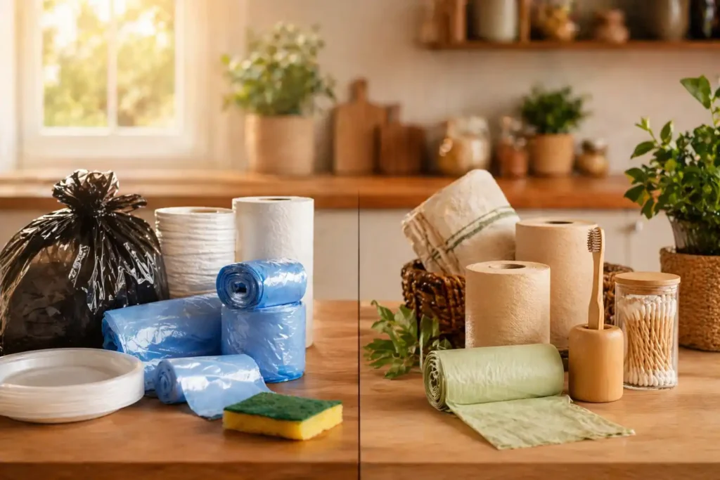 cheap vs sustainable products comparison for Indian households